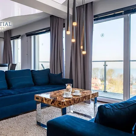Prezydencki Z Widokiem Na Morze Apartman