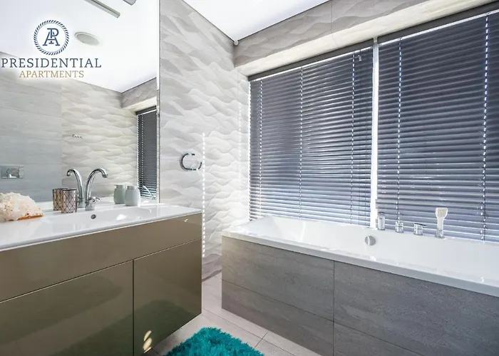 Prezydencki Z Widokiem Na Morze Apartamento