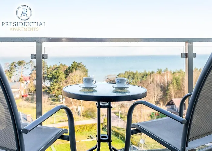 Prezydencki Z Widokiem Na Morze Lägenhet