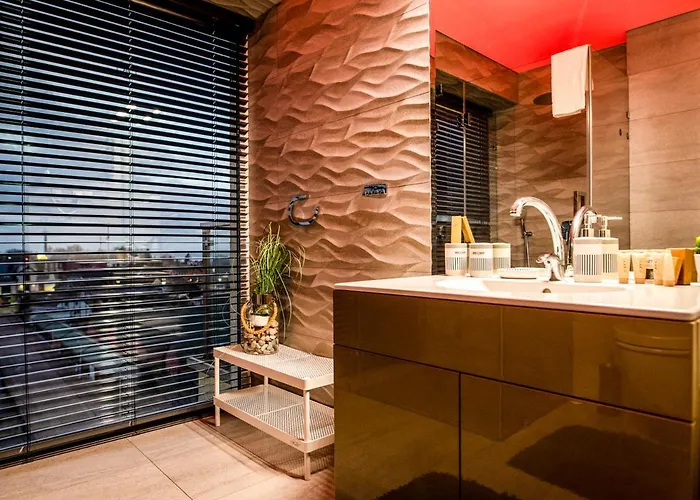 Prezydencki Z Widokiem Na Morze Apartamento