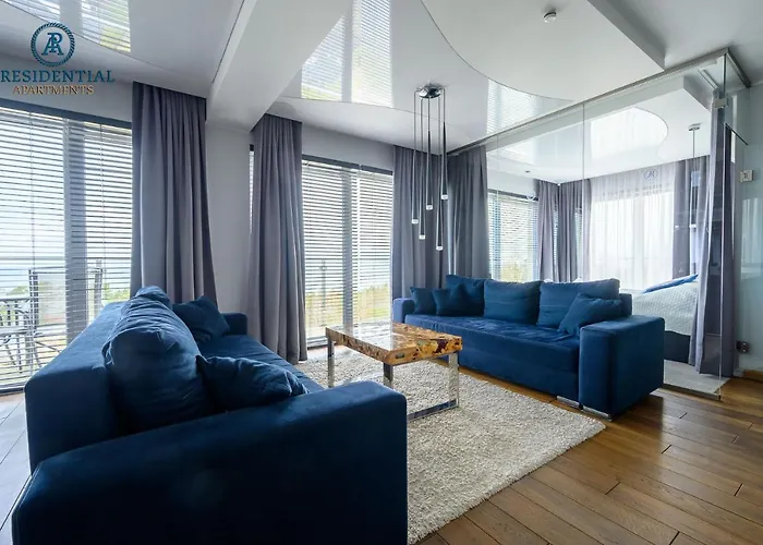Prezydencki Z Widokiem Na Morze Apartamento